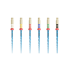 NIC® KD Blue .06 taper rotary file assortment