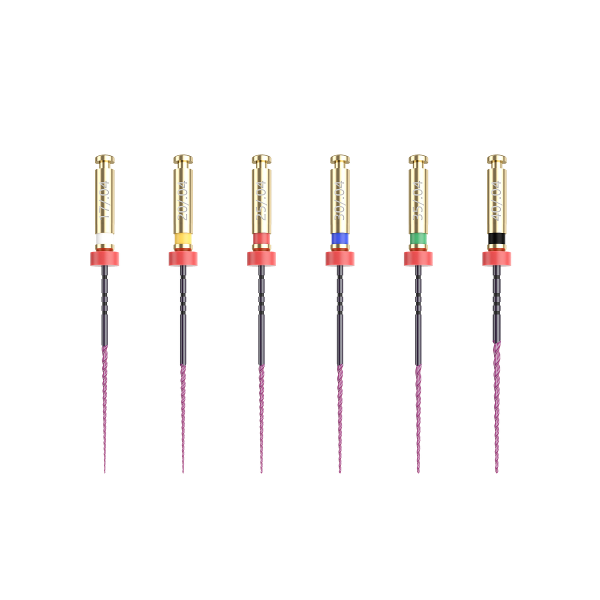 NIC® MH .04 taper rotary file assortment