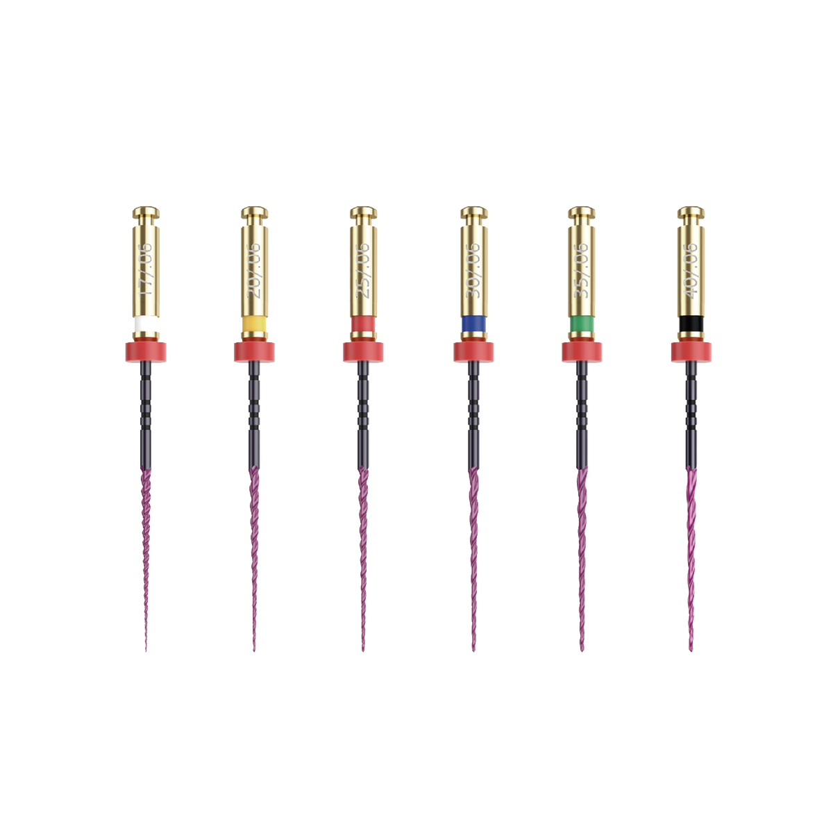 NIC® MH .06 taper rotary file assortment