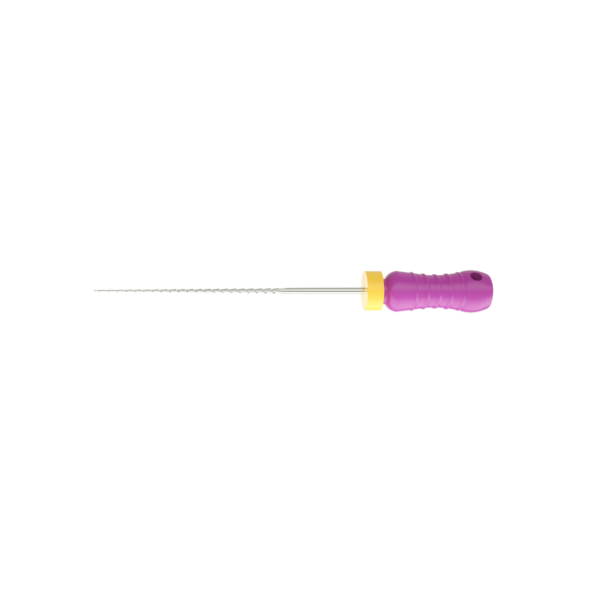 NIC® SS H File ISO 10 with purple colour-coded handle