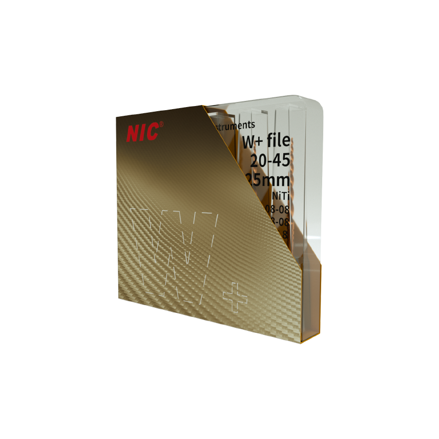 NIC® W+ non-sterile reciprocating files, 6-pack