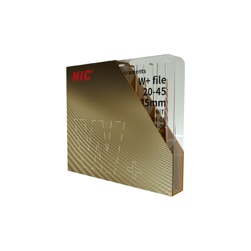 NIC® W+ non-sterile reciprocating files, 6-pack